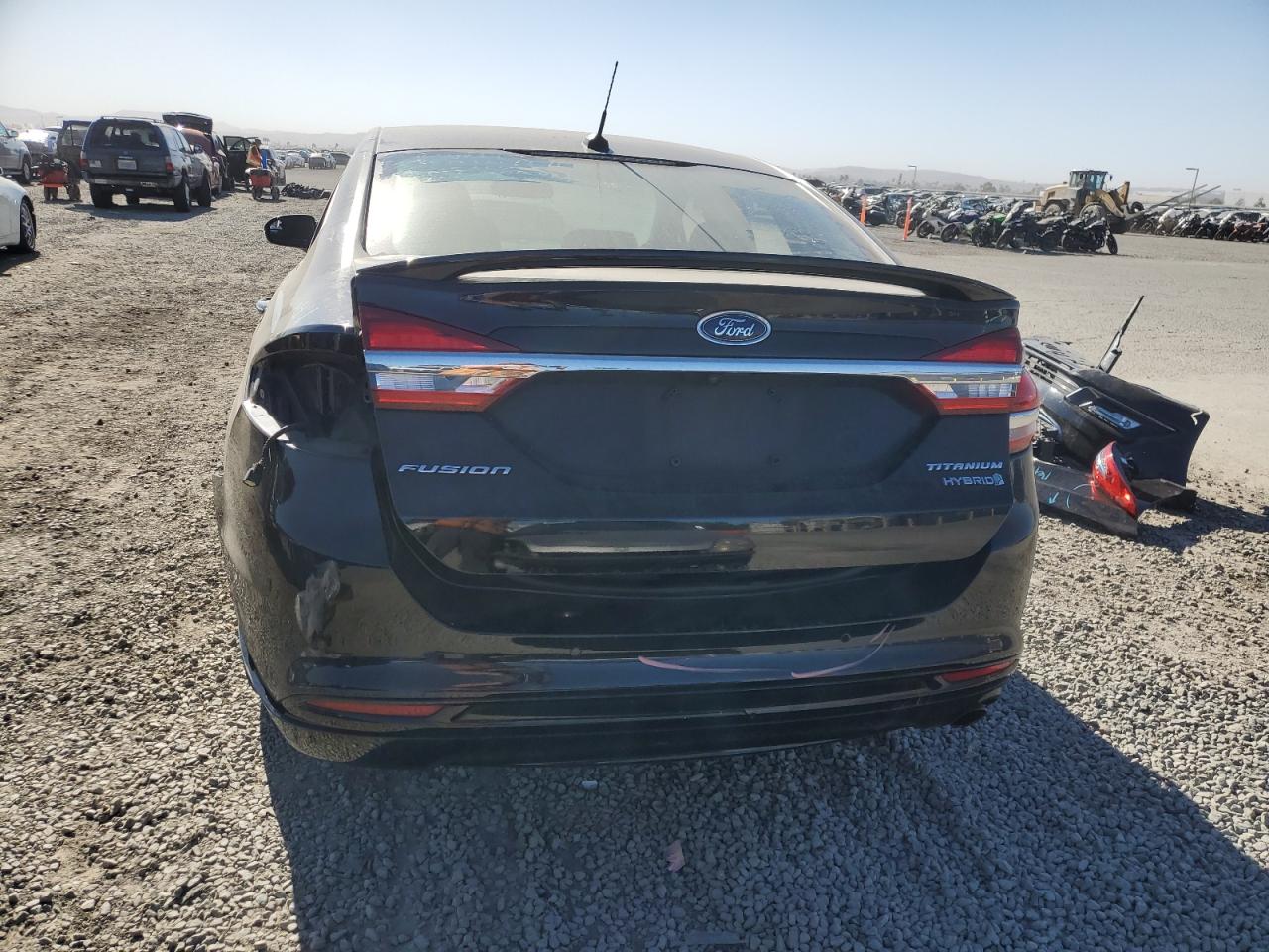 2017 Ford Fusion VIN 3FA6P0RU7HR234813 Copart auction photo, all over damage thumbnail 6