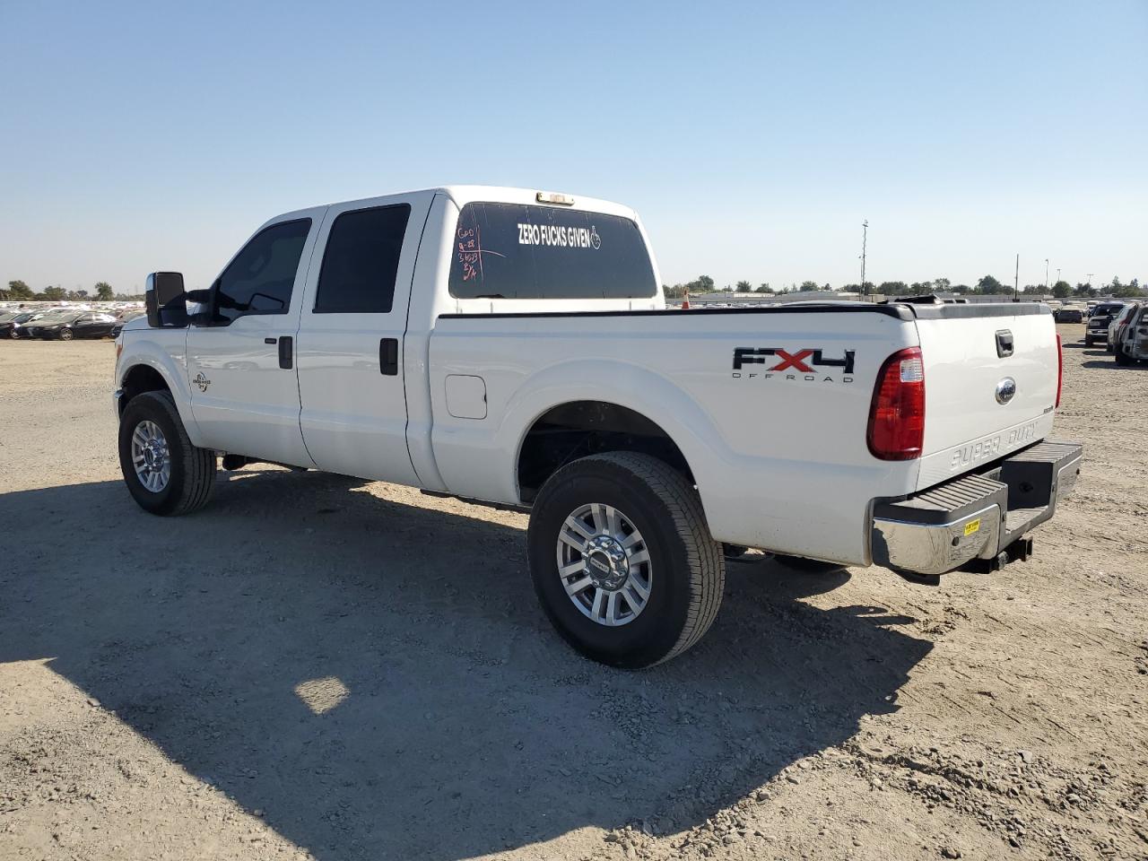 2011 Ford F250 VIN 1FT7W2BT8BEB74906 Copart auction photo, front end / side damage thumbnail 2