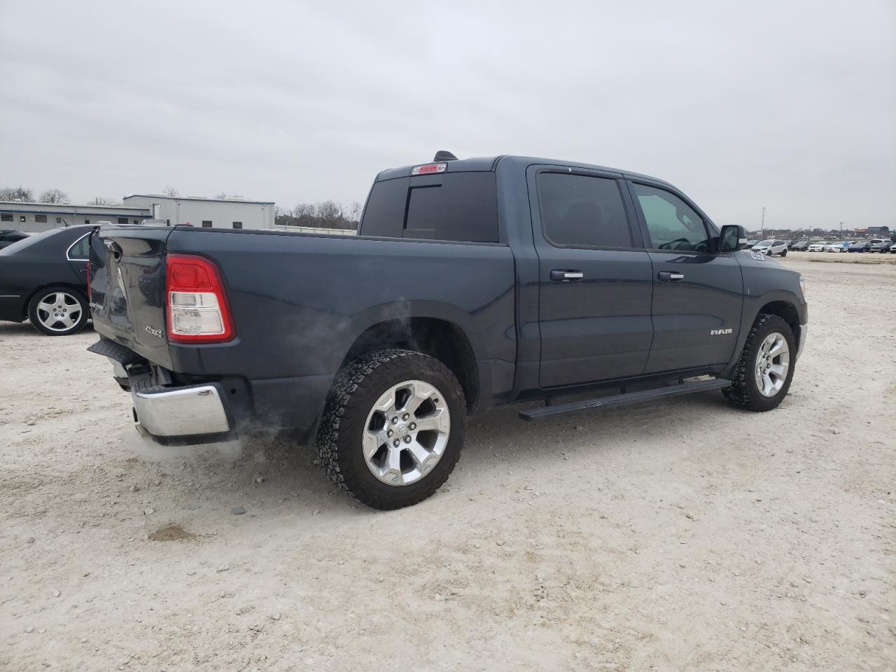 2019 RAM 1500 VIN 1C6SRFFT3KN600673 Copart auction photo, rear end / front end damage thumbnail 3