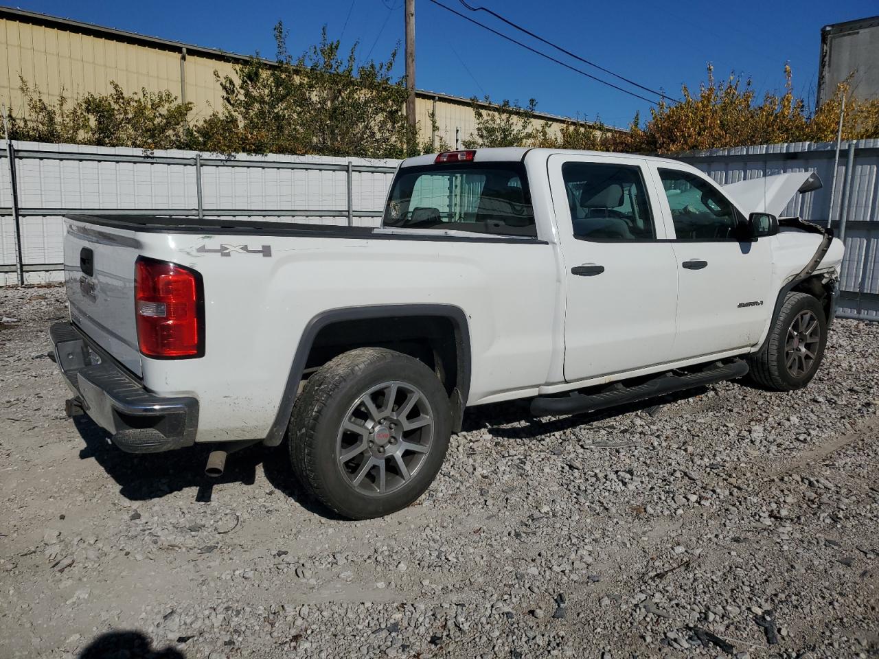 2014 GMC Sierra VIN 3GTU2TEC6EG165067 Copart auction photo, front end / side damage thumbnail 3