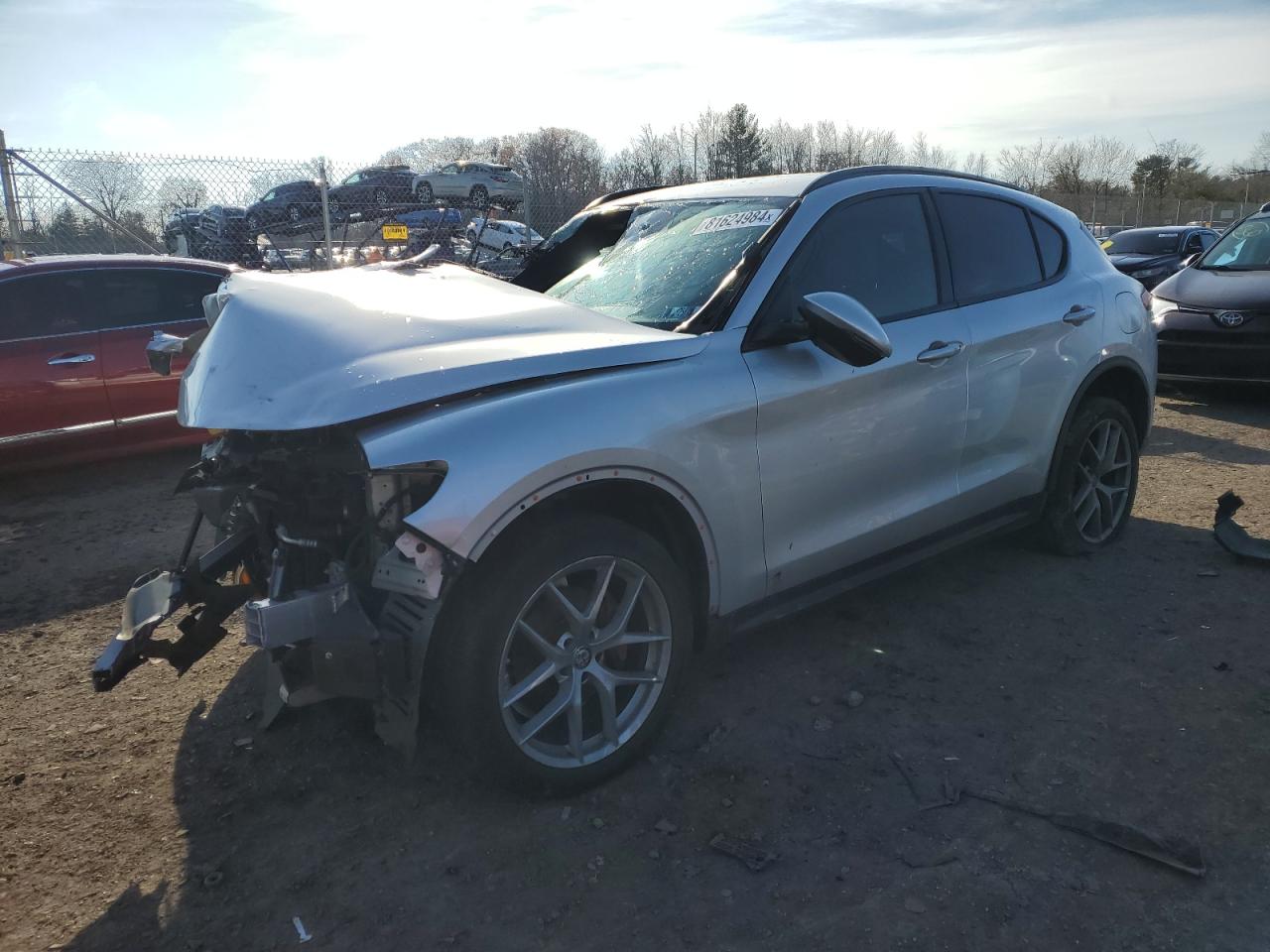2018 Alfa Romeo Stelvio VIN ZASFAKNN9J7B73541
