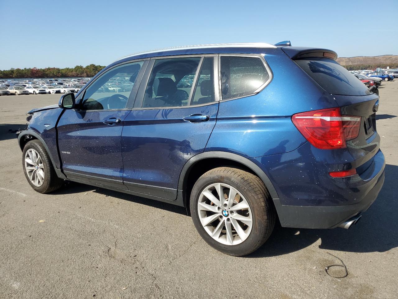 2015 BMW X3 VIN 5UXWX9C52F0D55912 Copart auction photo, front end / minor dent/scratches damage thumbnail 2