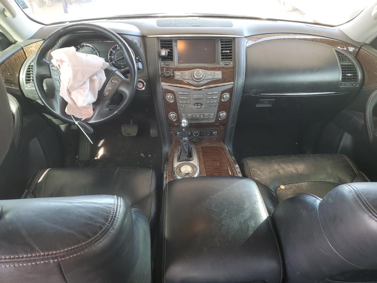2017 Nissan Armada VIN JN8AY2NF0H9302907 Copart auction photo, front end damage thumbnail 8