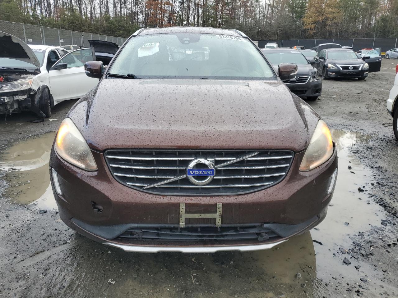 2015 Volvo XC60 VIN YV449MDK4F2664550 Copart auction photo, rear end damage thumbnail 5