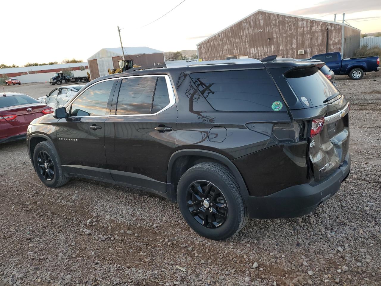2018 Chevrolet Traverse VIN 1GNEVGKW0JJ190287 Copart auction photo, rear end damage thumbnail 2