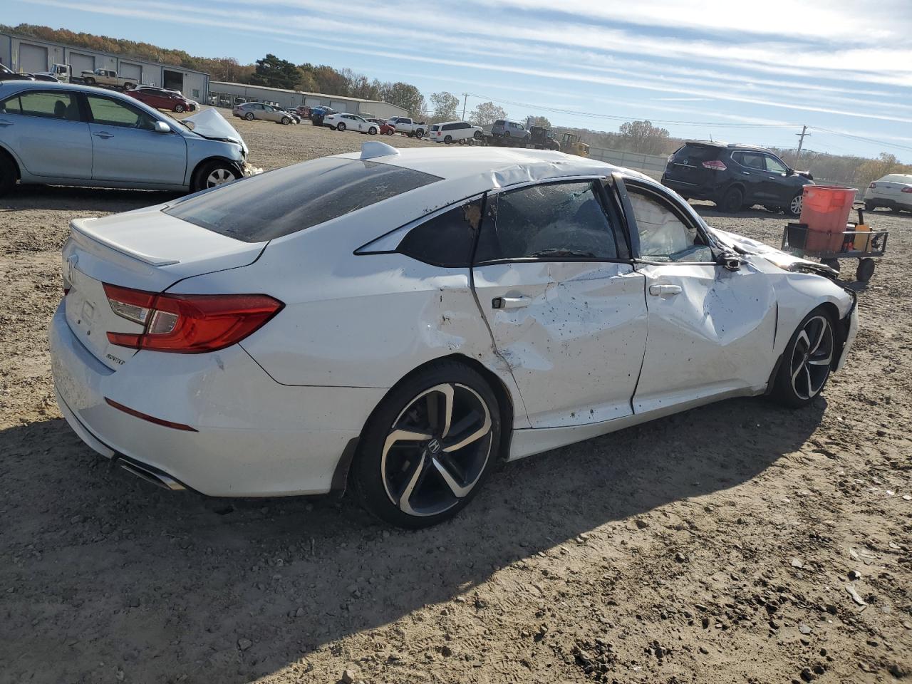 2020 Honda Accord VIN 1HGCV1F36LA014331 Copart auction photo, all over damage thumbnail 3