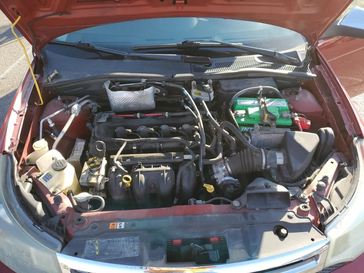 2011 Ford Focus VIN 1FAHP3HN0BW160465 Copart auction photo, minor dent/scratches damage thumbnail 11