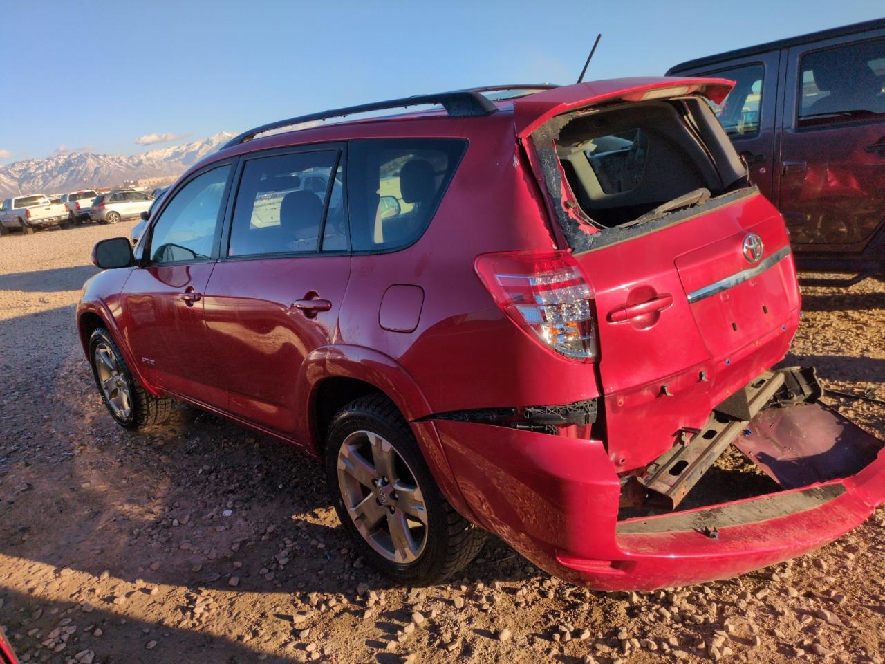 2012 Toyota RAV 4 VIN JTMRK4DV5C5107440 Copart auction photo, rear end damage thumbnail 2
