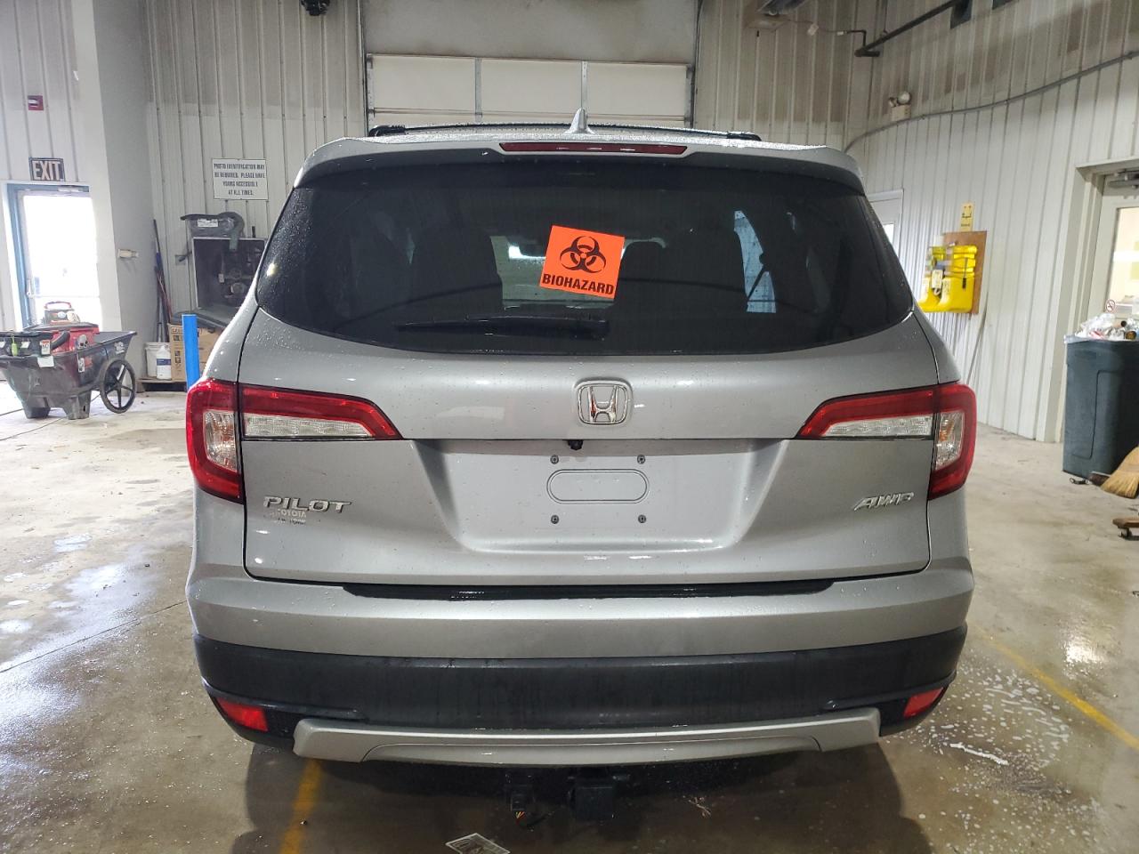 2019 Honda Pilot VIN 5FNYF6H55KB078301 Copart auction photo, front end damage thumbnail 6