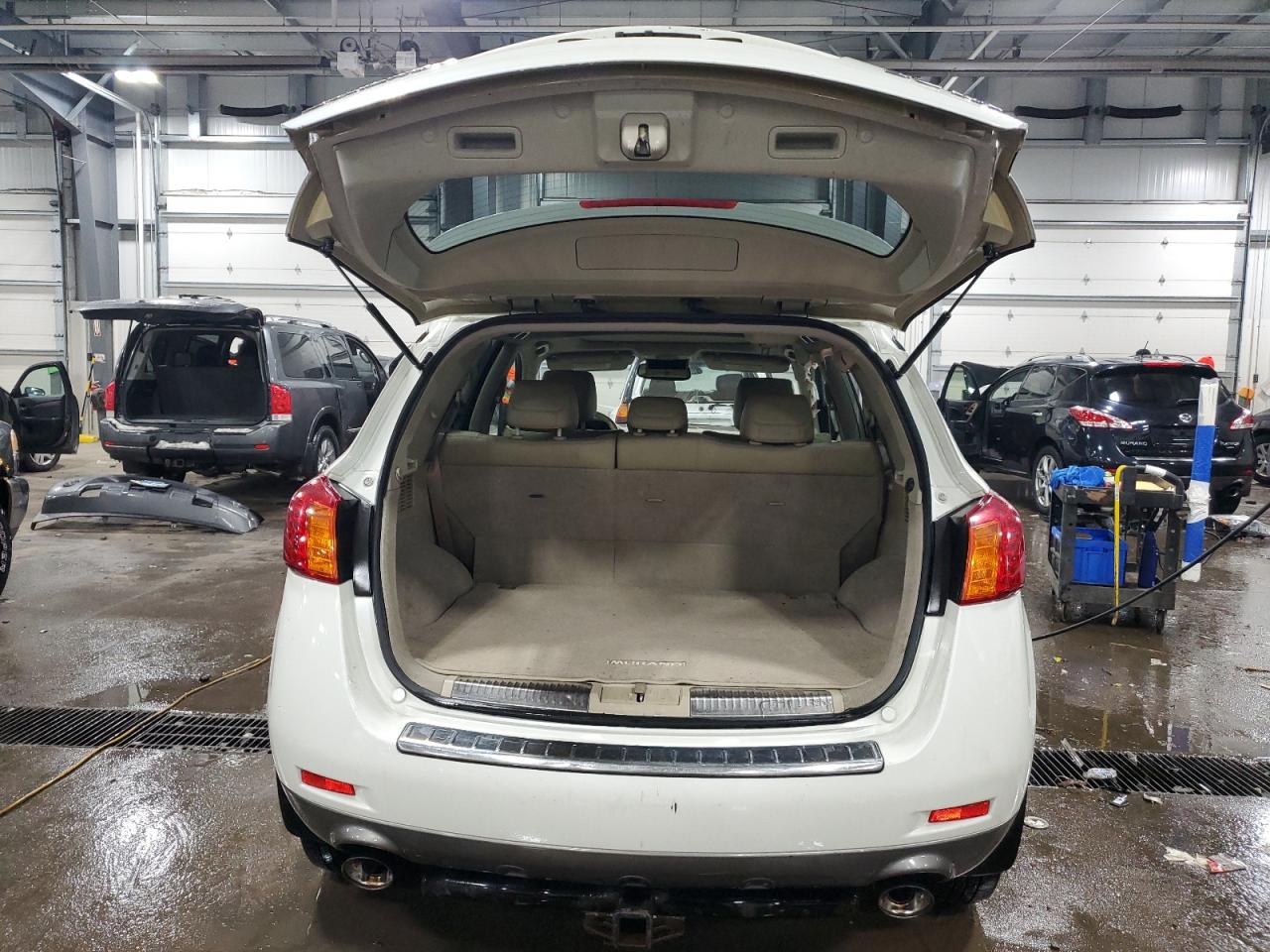 2010 Nissan Murano VIN JN8AZ1MWXAW132569 Copart auction photo, side damage thumbnail 6