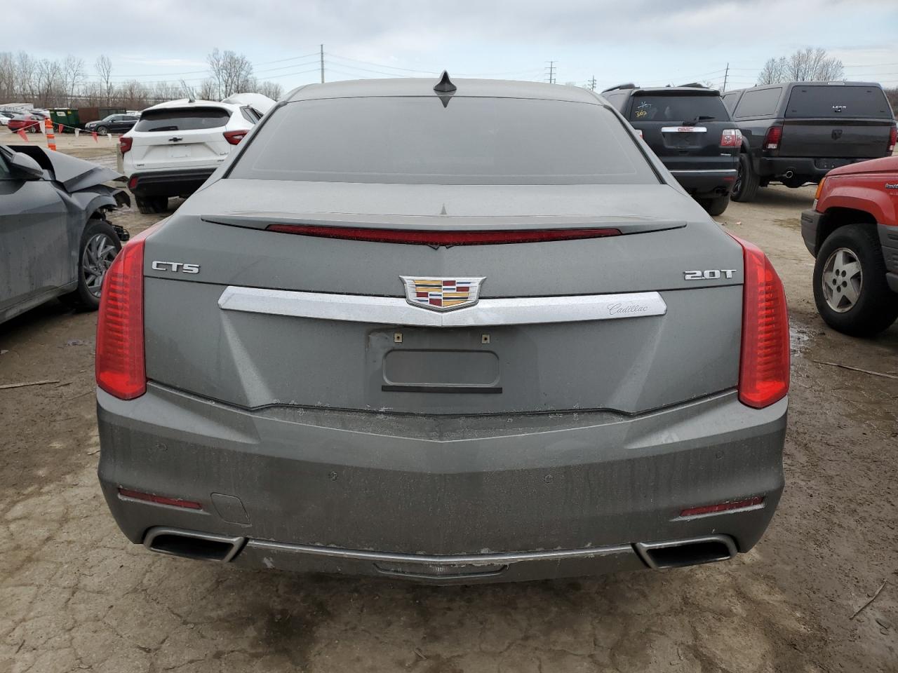 2016 Cadillac CTS VIN 1G6AR5SX2G0108957 Copart auction photo, front end / side damage thumbnail 6