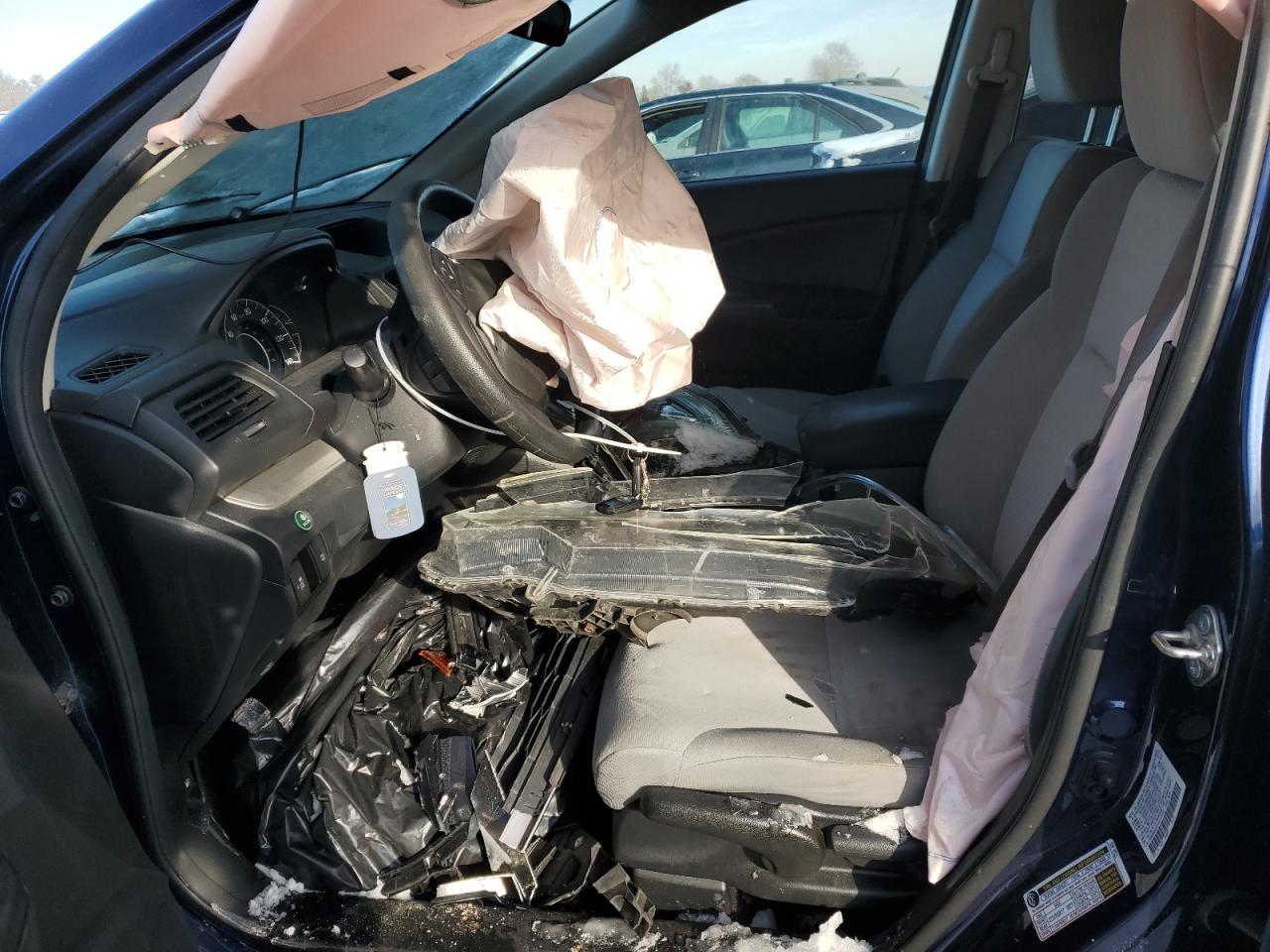 2016 Honda CR-V VIN 2HKRM4H47GH712139 Copart auction photo, front end damage thumbnail 7