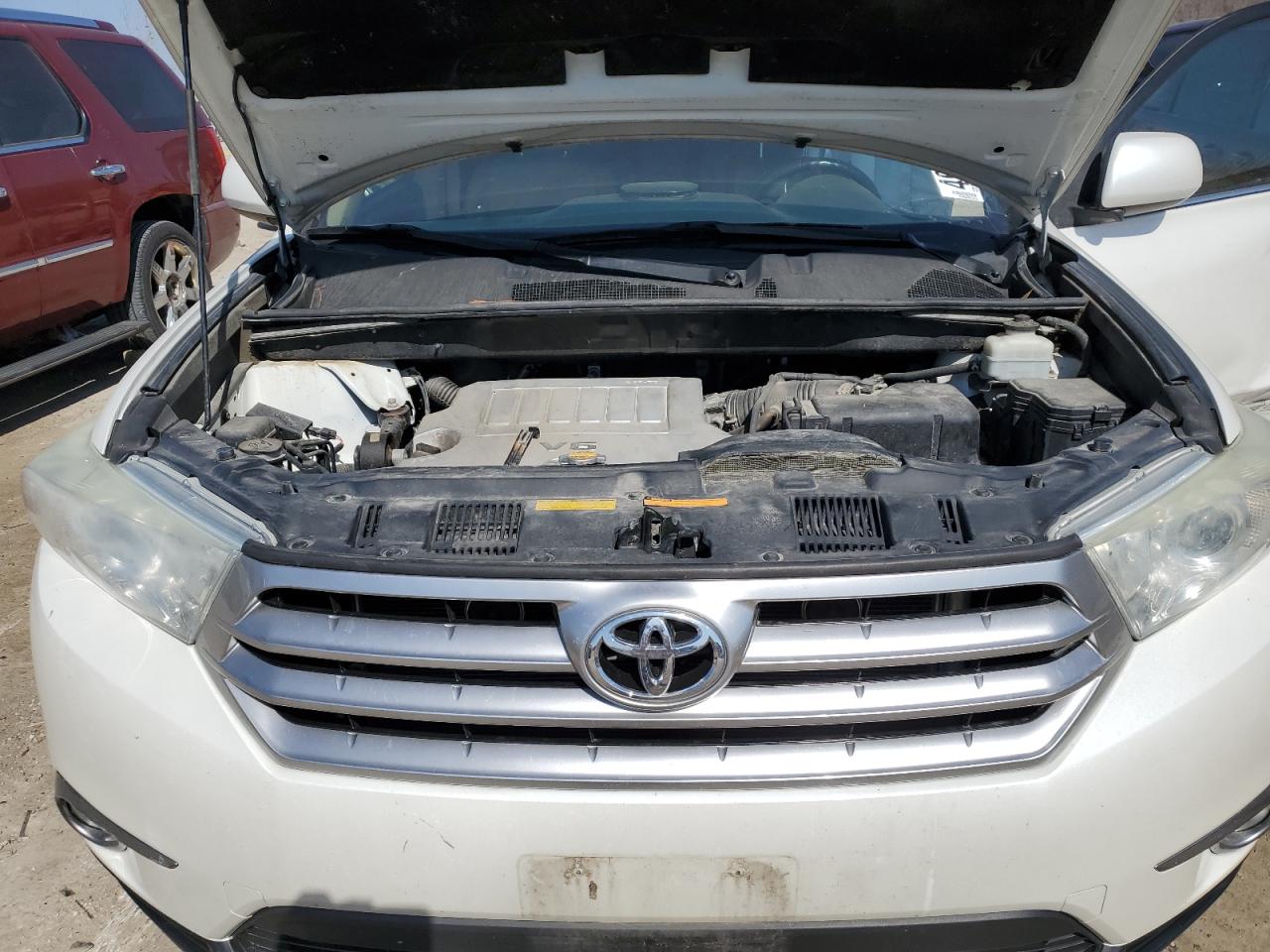 2013 Toyota Highlander VIN 5TDBK3EH4DS206458 Copart auction photo, side damage thumbnail 11