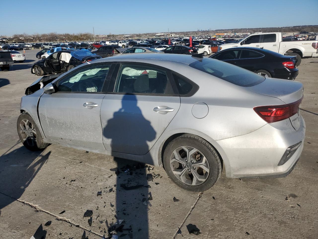 2021 KIA Forte VIN 3KPF24AD2ME353110 Copart auction photo, front end damage thumbnail 2