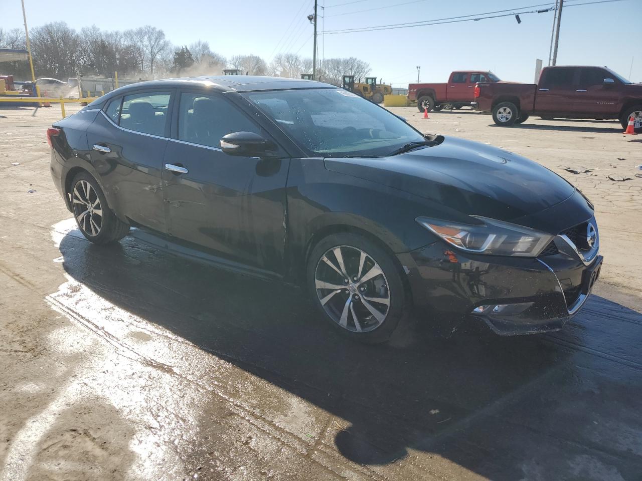 2016 Nissan Maxima VIN 1N4AA6AP2GC380537 Copart auction photo, front end damage thumbnail 4