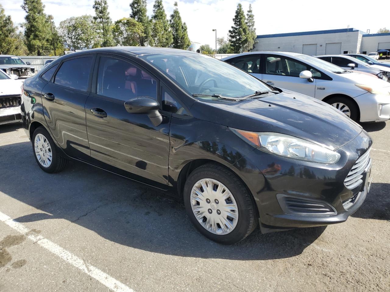 2016 Ford Fiesta VIN 3FADP4AJ1GM185071 Copart auction photo, front end damage thumbnail 4