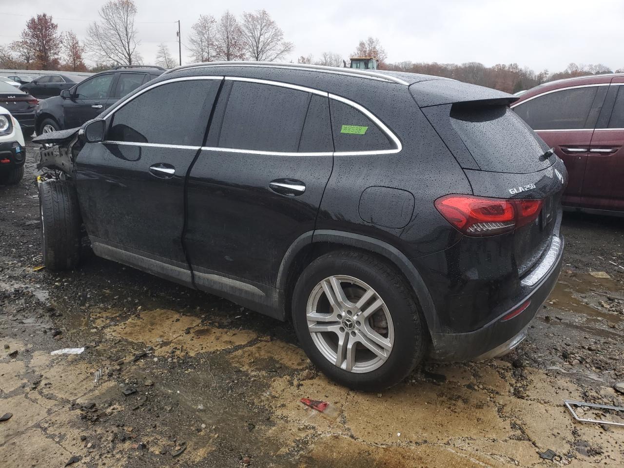 2021 Mercedes-Benz GLA-klasse VIN W1N4N4HB3MJ249370 Copart auction photo, front end damage thumbnail 2