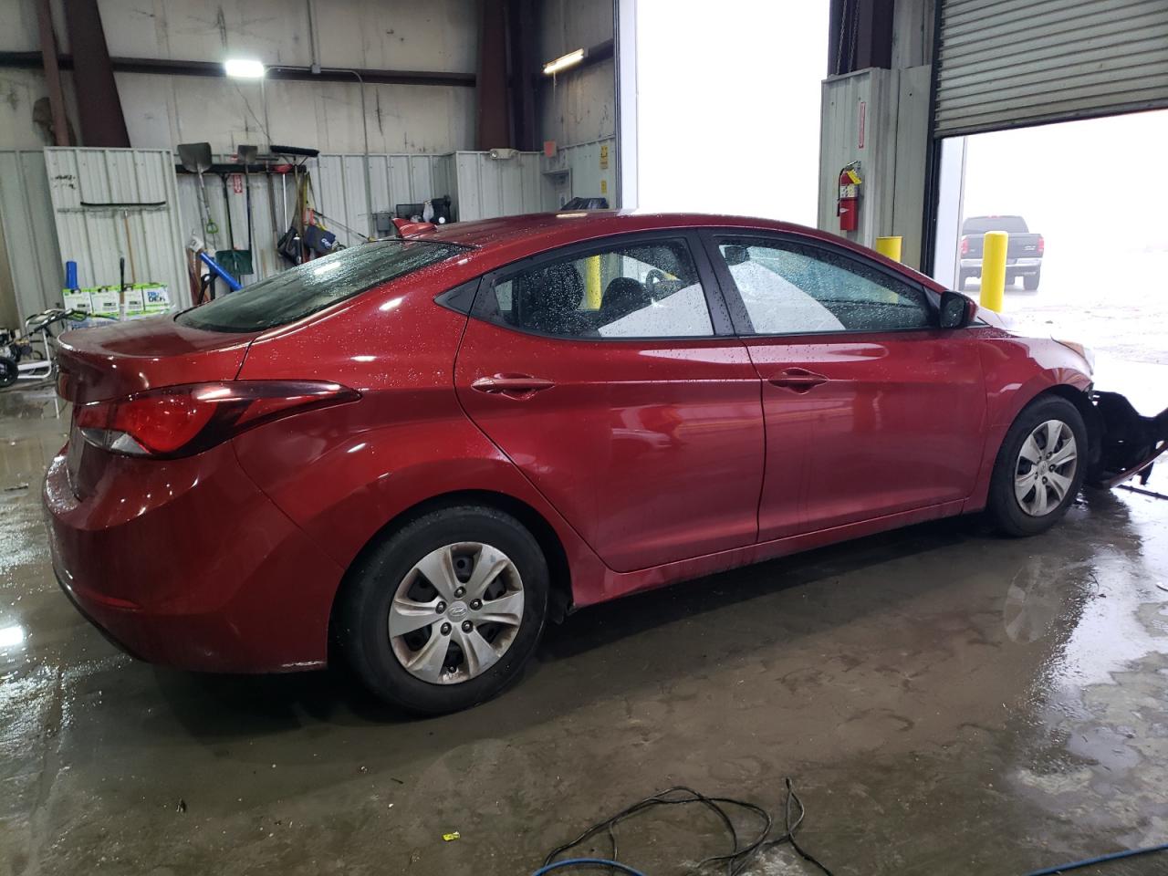 2016 Hyundai Elantra VIN 5NPDH4AE0GH697226 Copart auction photo, front end damage thumbnail 3
