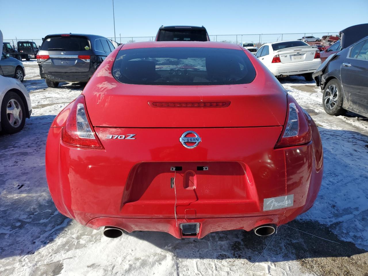 2011 Nissan 370Z VIN JN1AZ4EH2BM554137 Copart auction photo, front end damage thumbnail 6