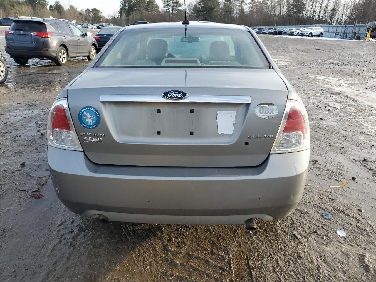 2009 Ford Fusion VIN 3FAHP08179R115984 Copart auction photo, front end / rear end damage thumbnail 6