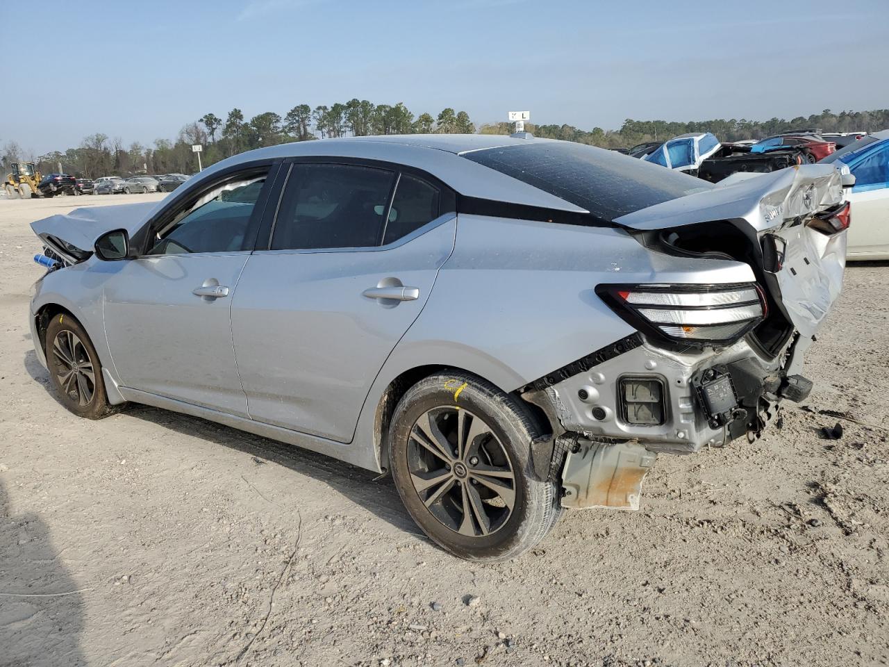 2022 Nissan Sentra VIN 3N1AB8CV3NY302953 Copart auction photo, front end / rear end damage thumbnail 2