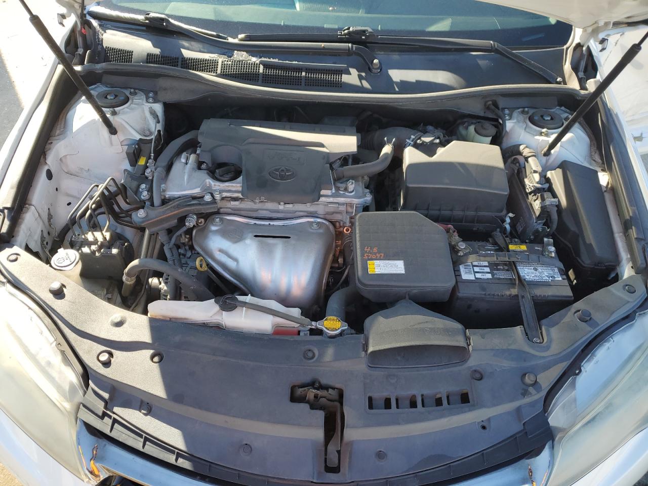 2015 Toyota Camry VIN 4T1BF1FK2FU106548 Copart auction photo, side / front end damage thumbnail 11