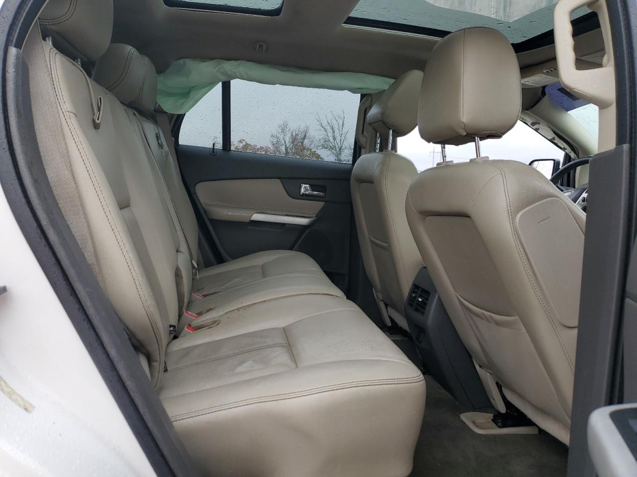 2013 Ford Edge VIN 2FMDK3KC1DBB13671 Copart auction photo, all over damage thumbnail 11