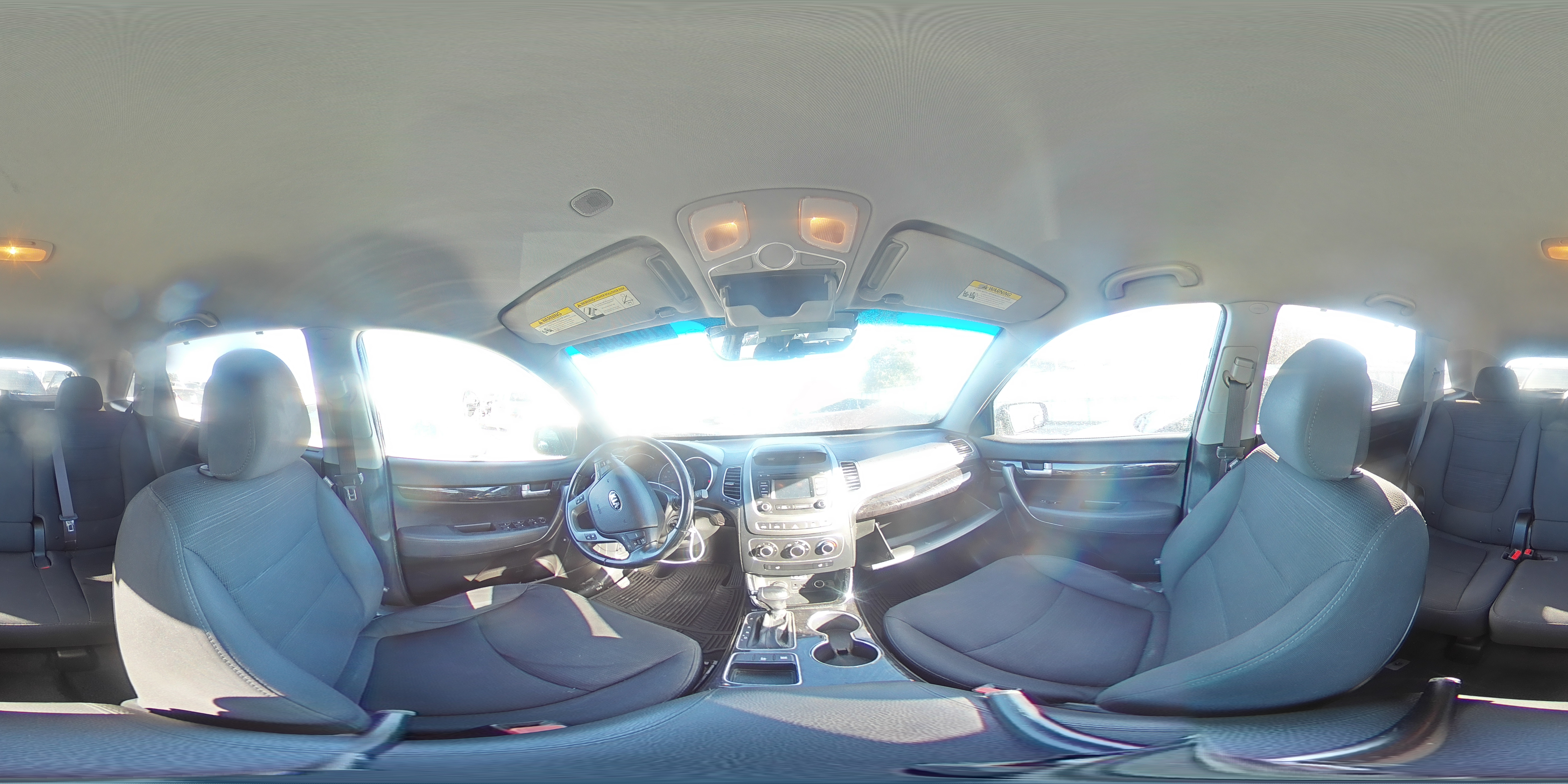 2015 KIA Sorento VIN 5XYKT3A68FG565636 Copart auction photo, front end damage thumbnail 14