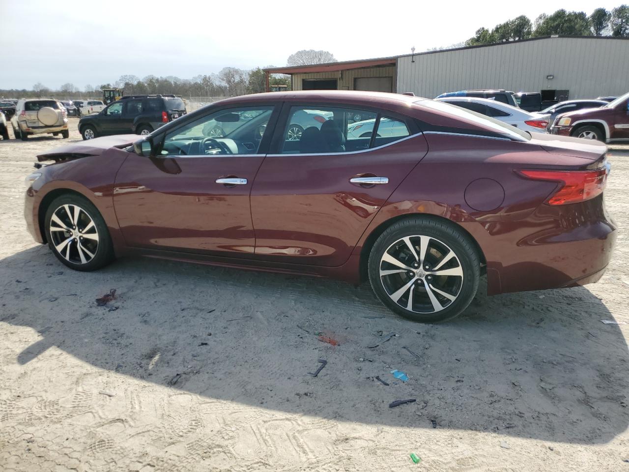2018 Nissan Maxima VIN 1N4AA6AP8JC398502 Copart auction photo, front end damage thumbnail 2