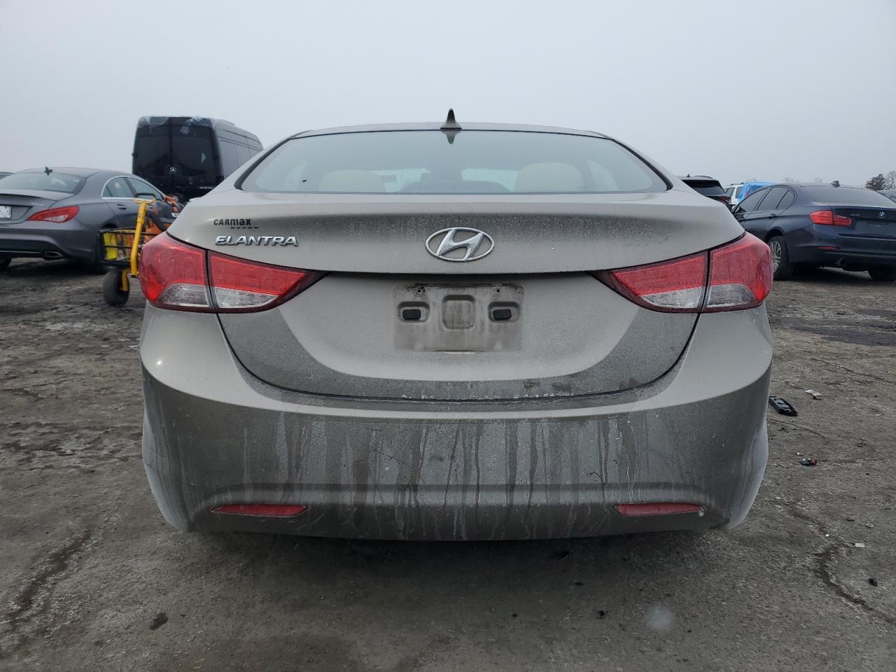 2013 Hyundai Elantra VIN 5NPDH4AE6DH297506 Copart auction photo, front end damage thumbnail 6