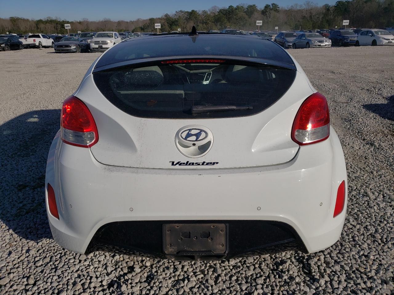 2013 Hyundai Veloster VIN KMHTC6AD4DU102520 Copart auction photo, top/roof damage thumbnail 6