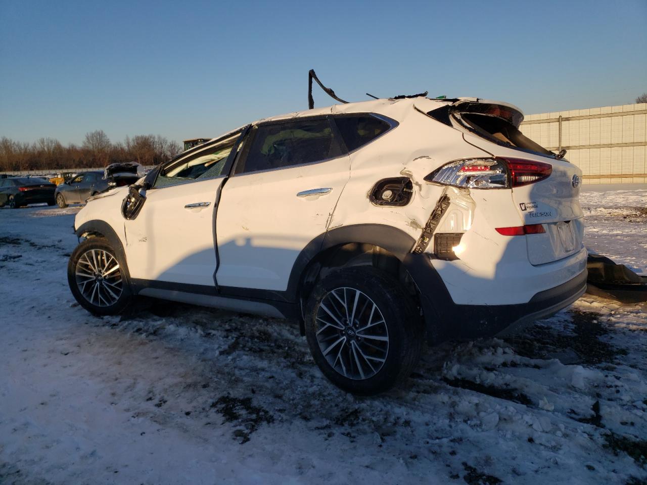 2020 Hyundai Tucson VIN KM8J3CAL3LU242960 Copart auction photo, all over damage thumbnail 2