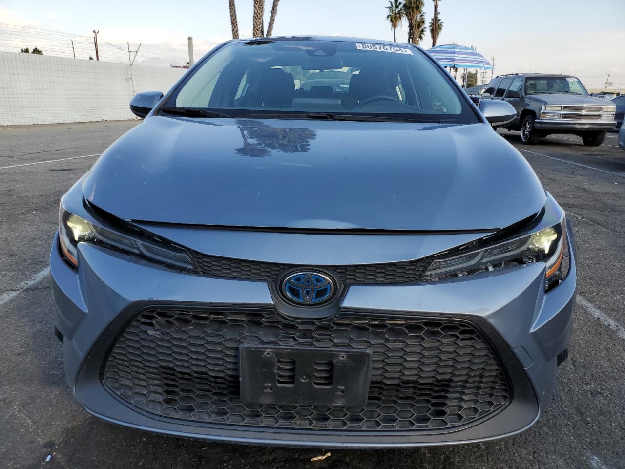 2021 Toyota Corolla VIN JTDEAMDE9MJ000207 Copart auction photo, rear end / front end damage thumbnail 5