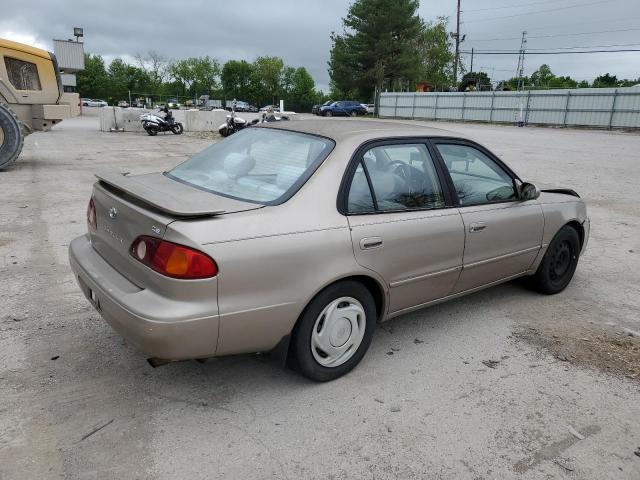 2002 Toyota Corolla VIN 2T1BR12E92C517481 Copart auction photo, front end damage thumbnail 3