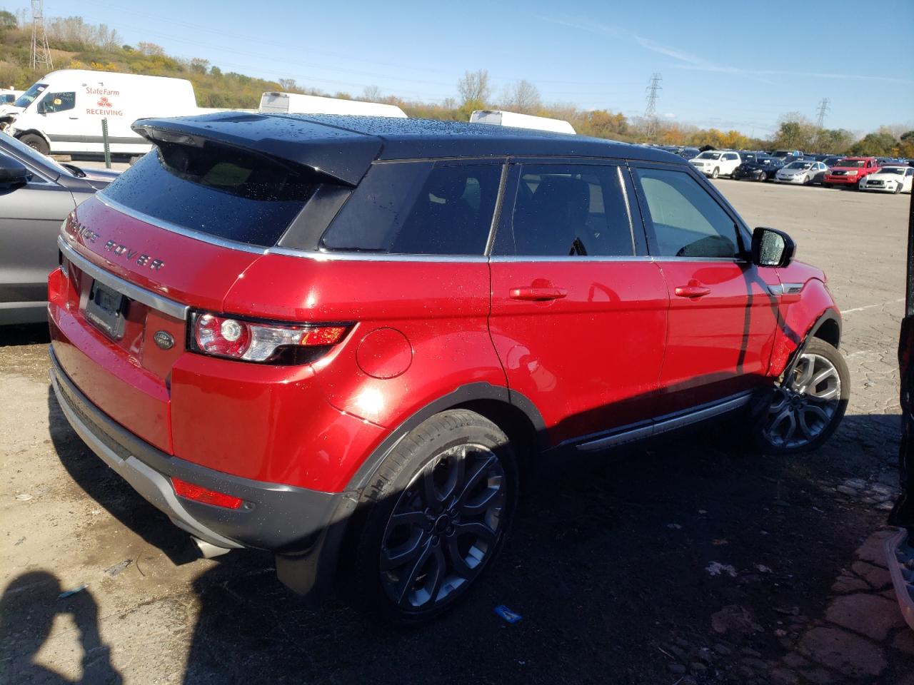 2013 Land Rover Range Rover VIN SALVV2BG2DH810565 Copart auction photo, side damage thumbnail 3