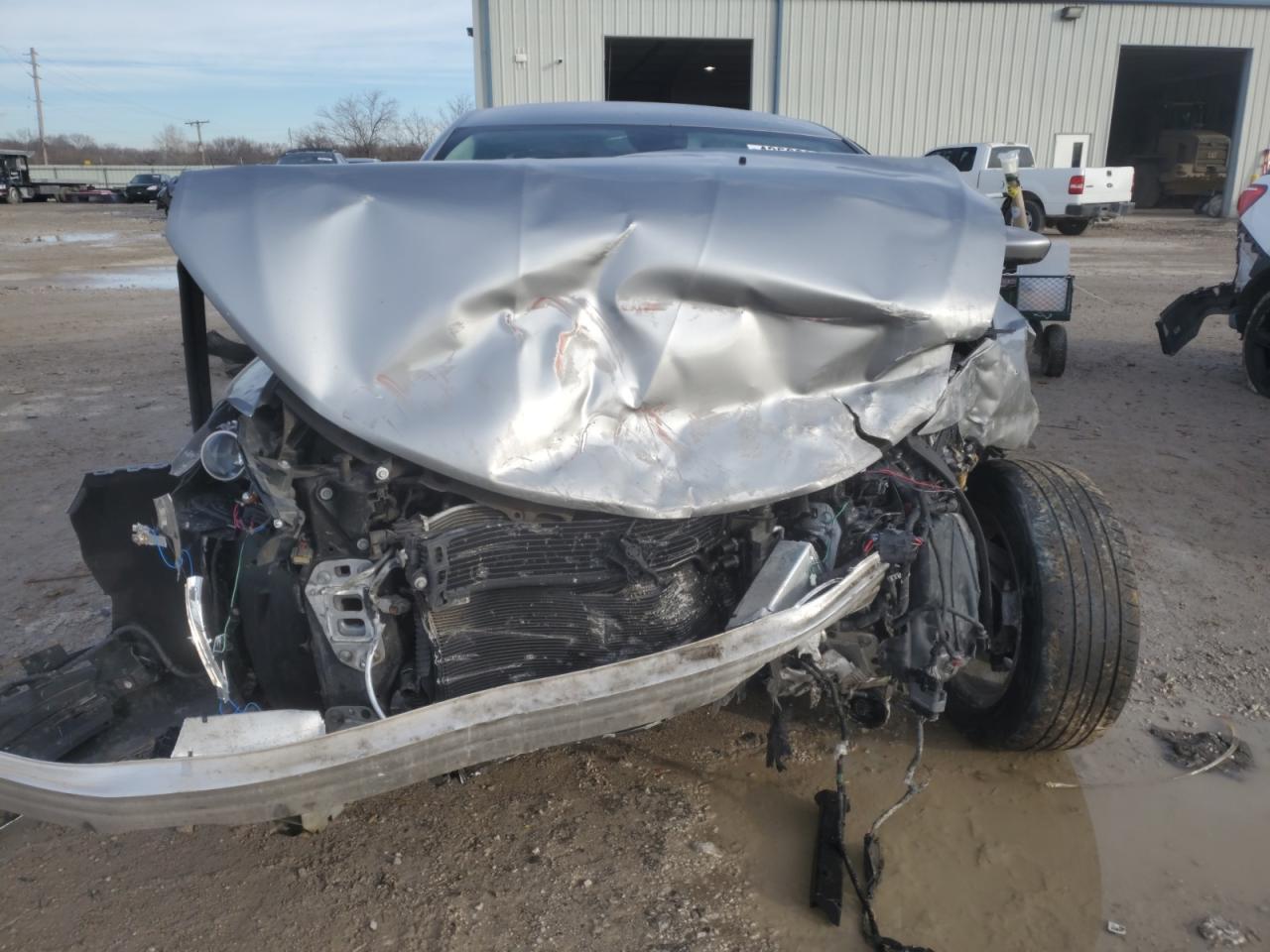 2015 Chrysler 200 VIN 1C3CCCAB5FN502380 Copart auction photo, side / front end damage thumbnail 5