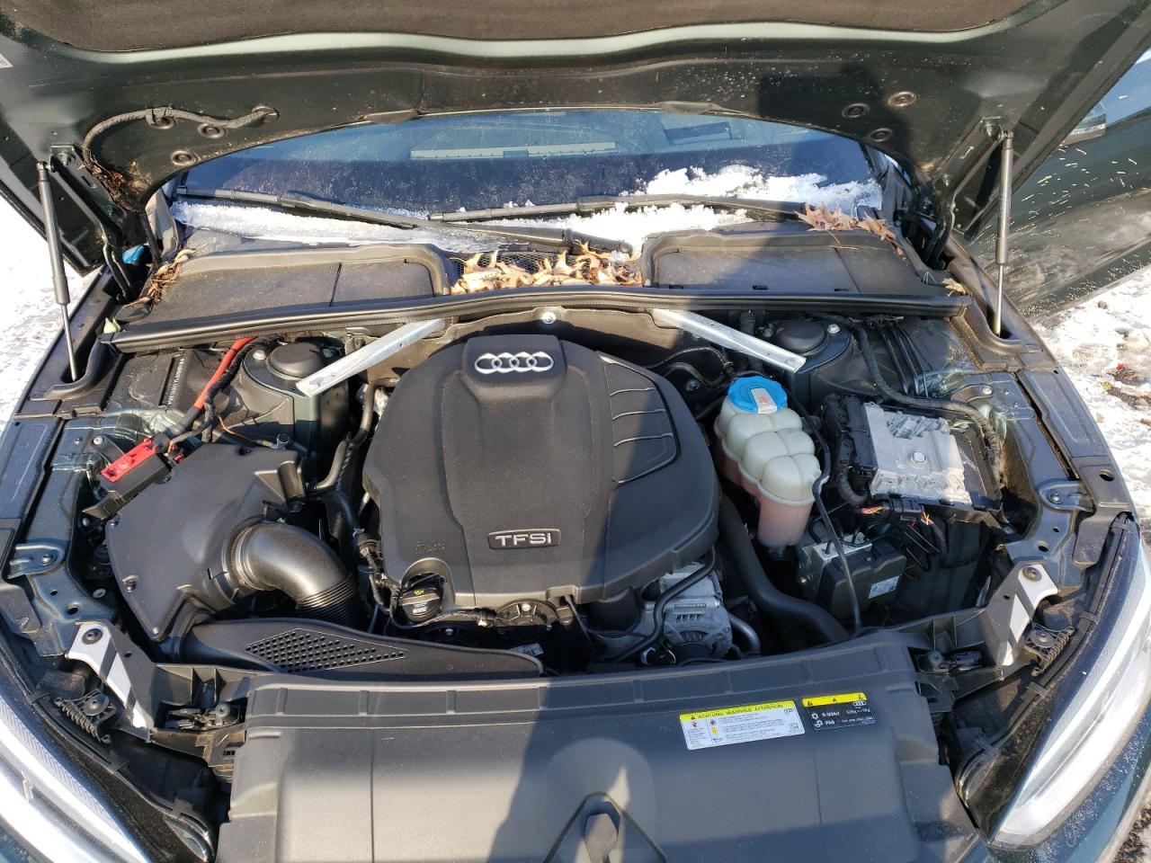 2018 Audi A5 VIN WAURNAF54JA015305 Copart auction photo, rear end / minor dent/scratches damage thumbnail 11