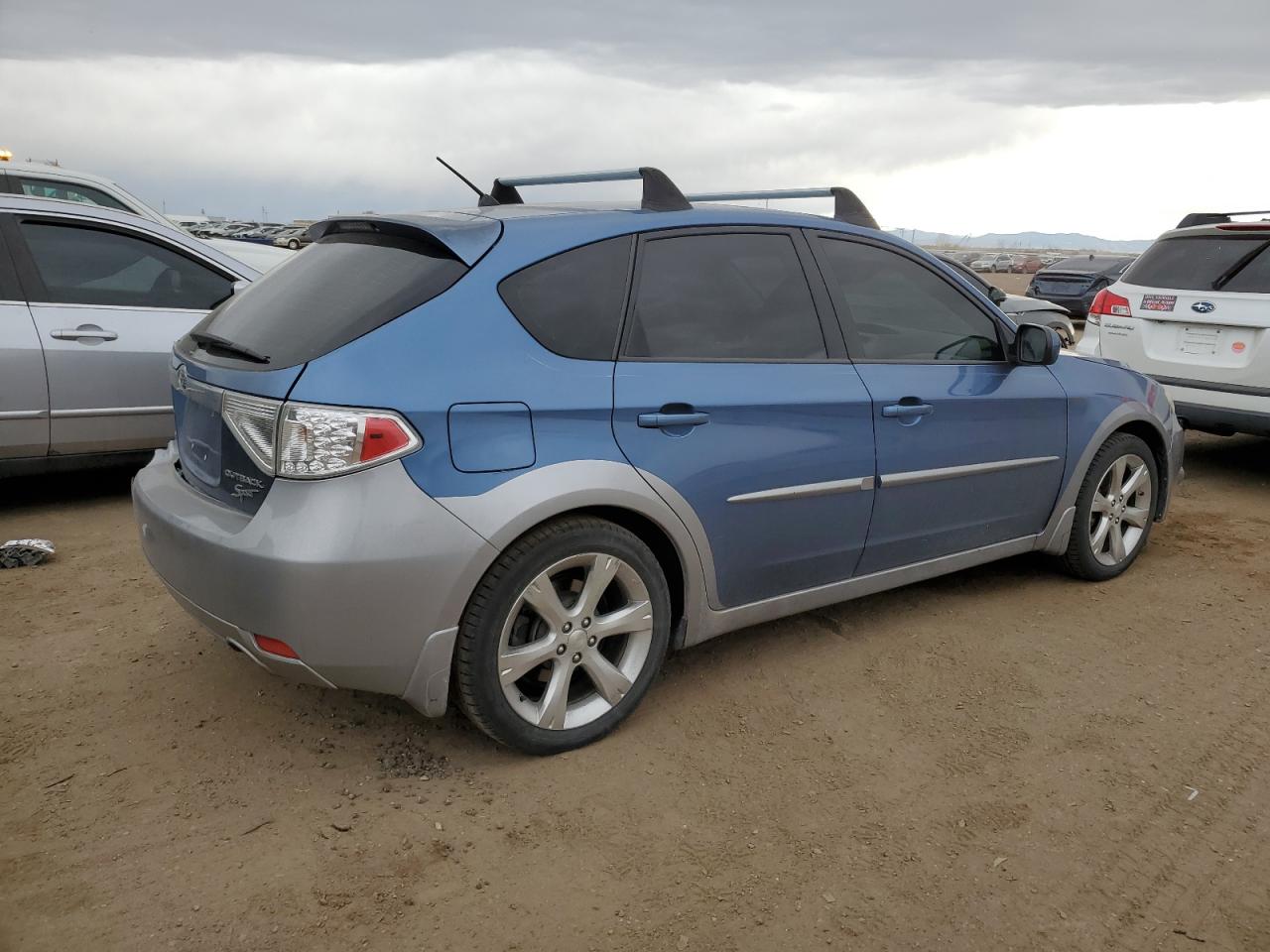 2008 Subaru Impreza VIN JF1GH63628G827081 Copart auction photo, rear end damage thumbnail 3