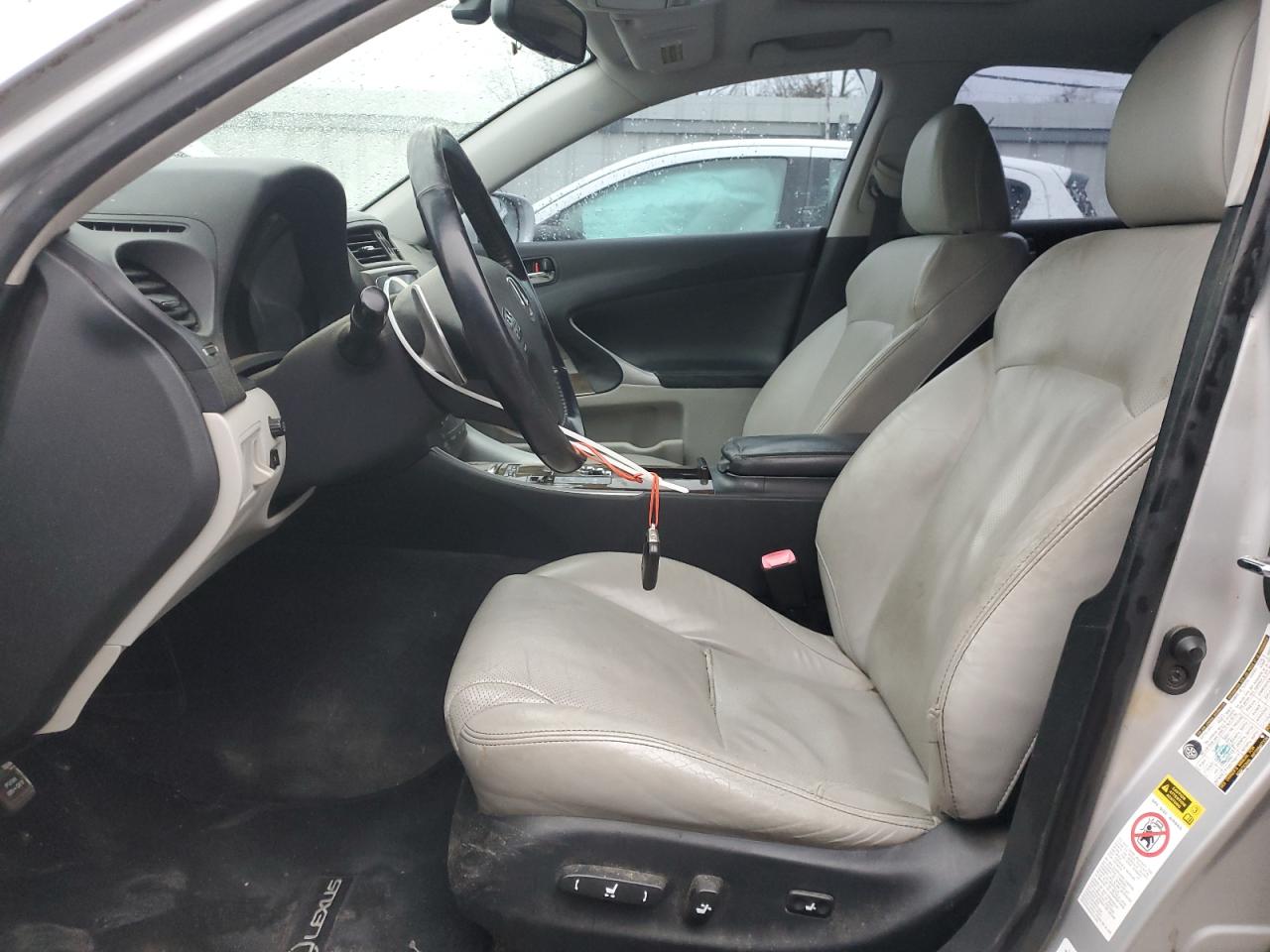 2009 Lexus IS VIN JTHCK262095029363 Copart auction photo, rear end / side damage thumbnail 7