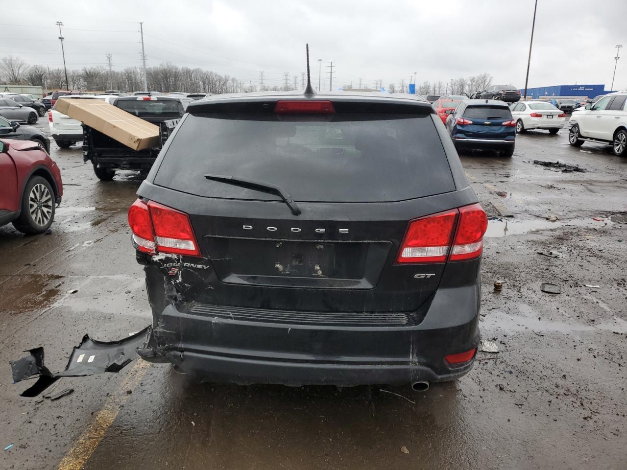 2019 Dodge Journey VIN 3C4PDDEG4KT765251 Copart auction photo, rear end damage thumbnail 6