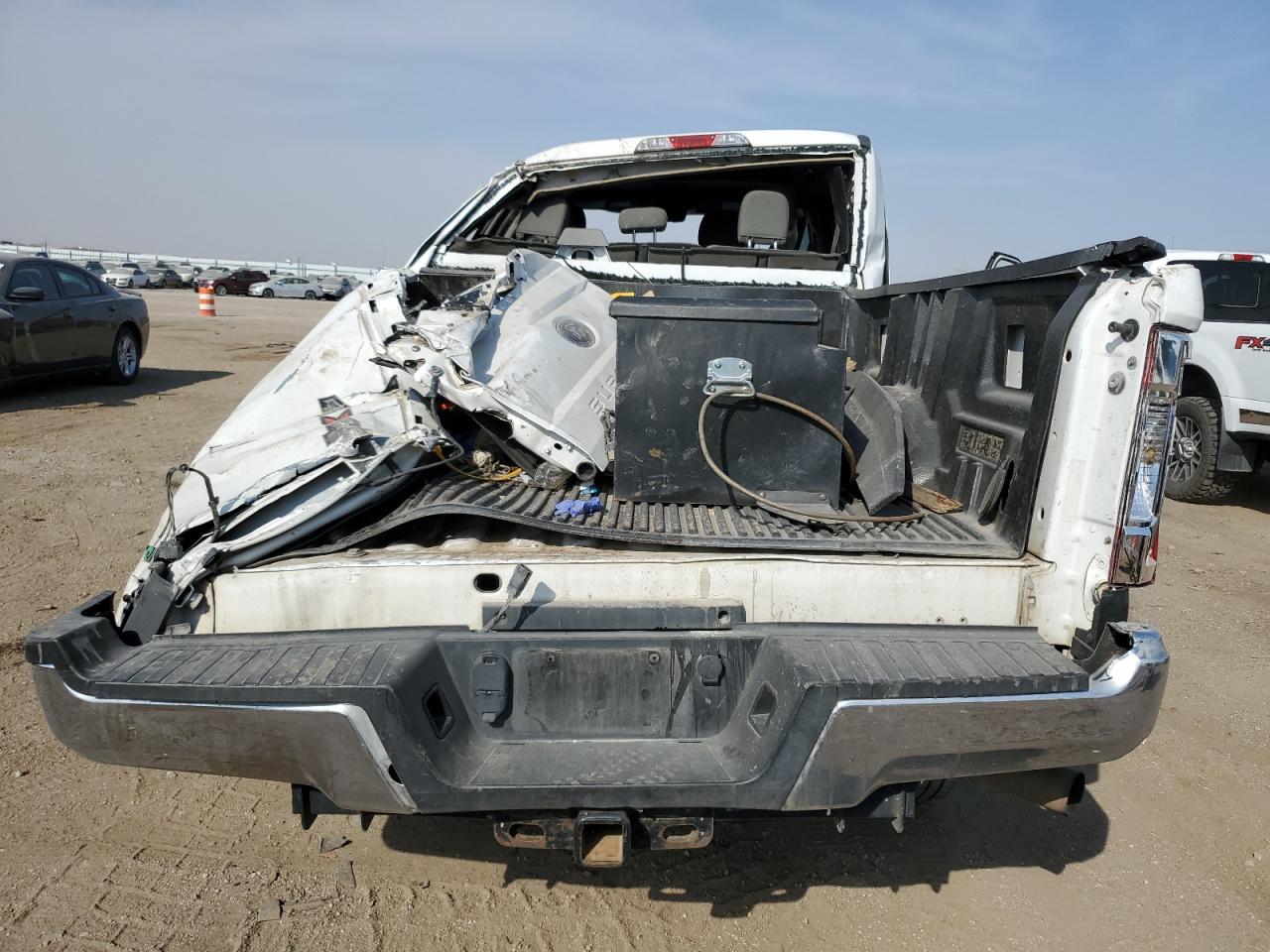 2018 Ford F250 VIN 1FT7W2B67JEB97568 Copart auction photo, rollover damage thumbnail 6