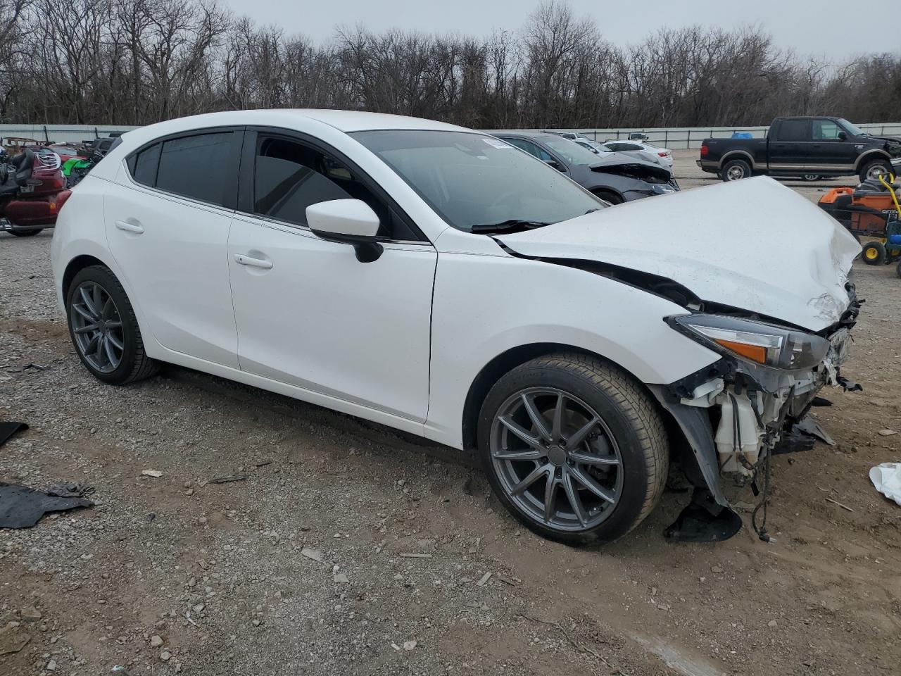 2017 Mazda 3 VIN 3MZBN1L79HM122418 Copart auction photo, front end / minor dent/scratches damage thumbnail 4