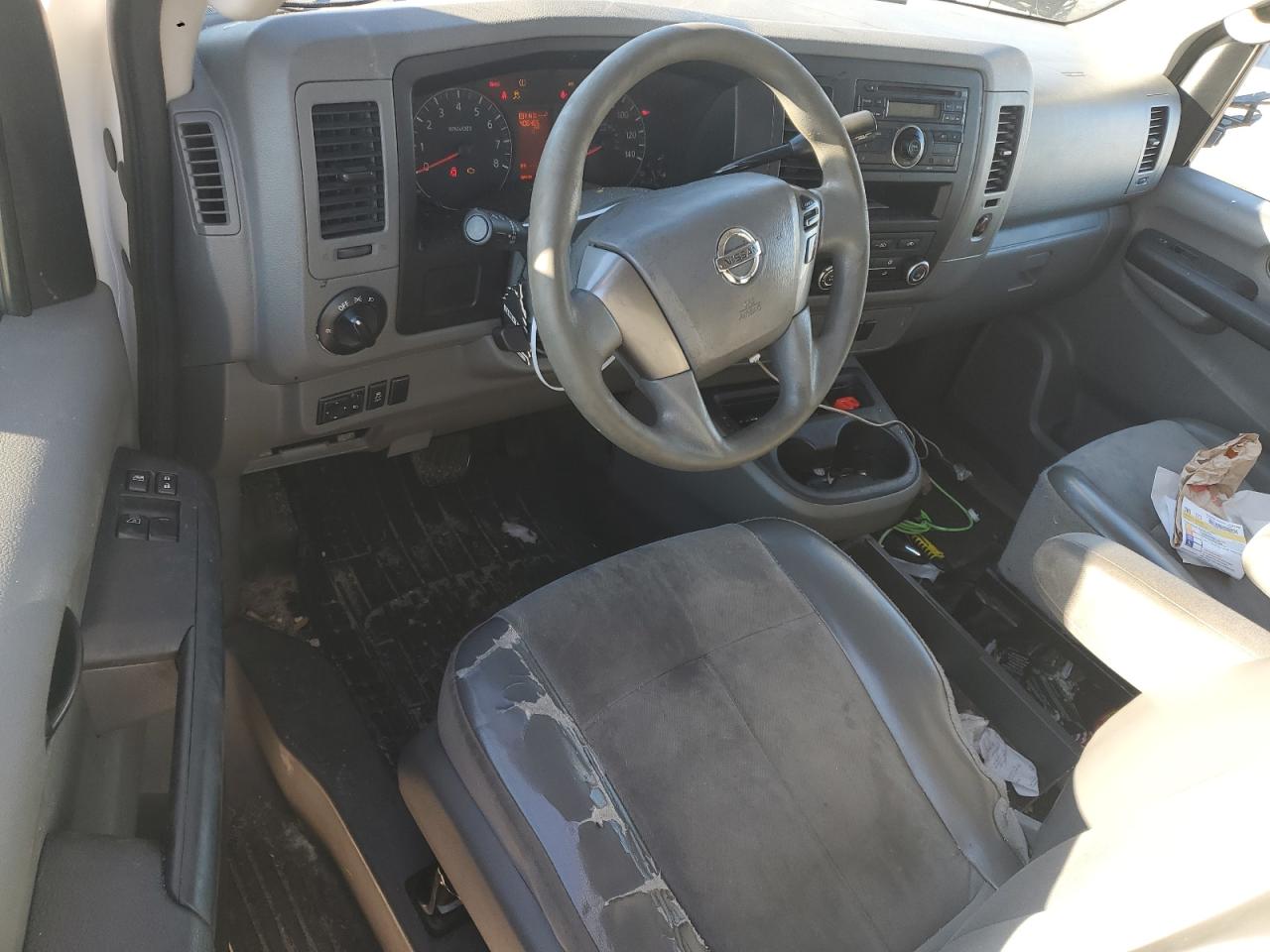 2014 Nissan NV VIN 1N6BF0KX0EN111480 Copart auction photo, all over / frame damage damage thumbnail 8