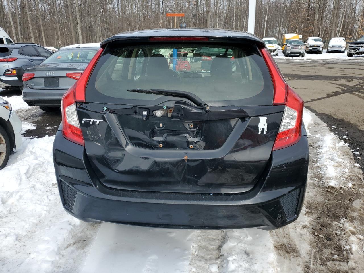 2016 Honda Fit VIN JHMGK5H59GS003952 Copart auction photo, rear end / minor dent/scratches damage thumbnail 6