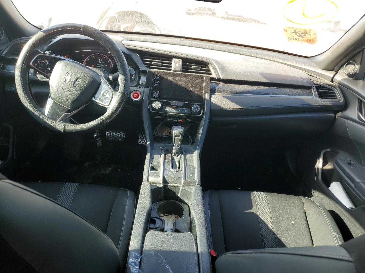 2021 Honda Civic VIN SHHFK7H45MU210068 Copart auction photo, front end damage thumbnail 8