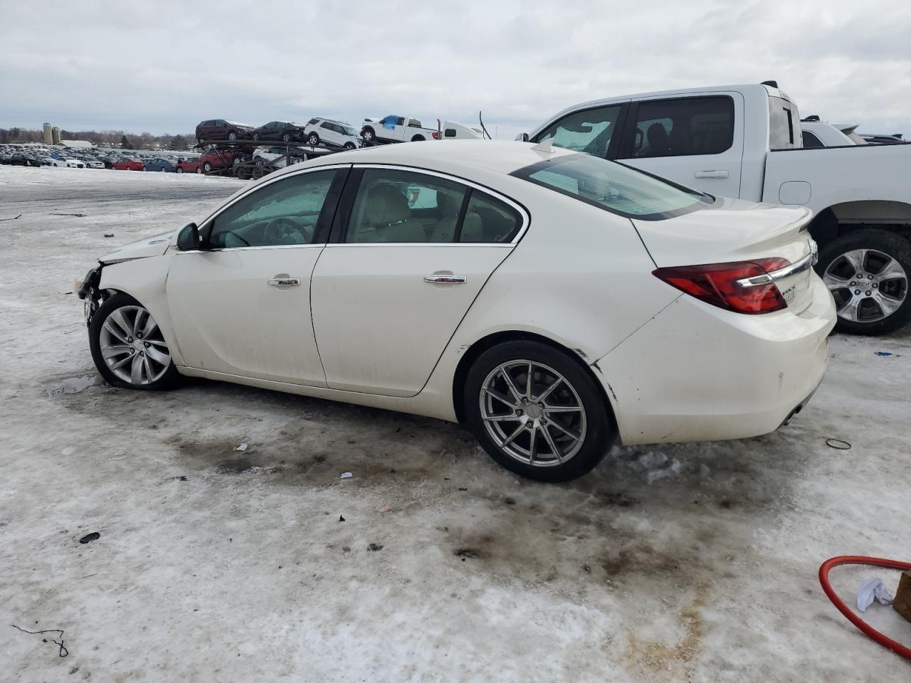 2014 Buick Regal VIN 2G4GN5EX7E9234602 Copart auction photo, all over damage thumbnail 2