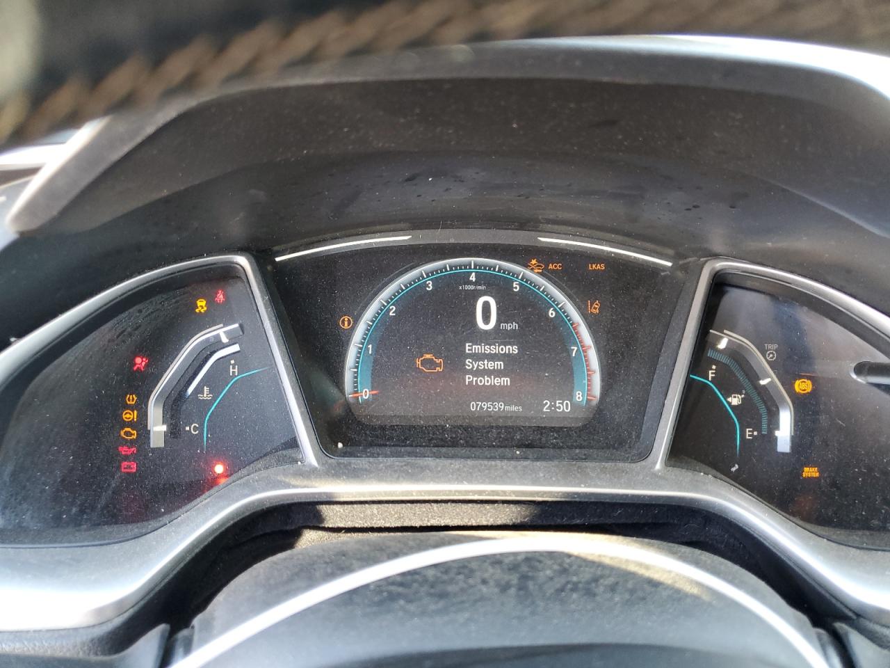 2019 Honda Civic VIN JHMFC1F76KX008107 Copart auction photo, front end / rear end damage thumbnail 9