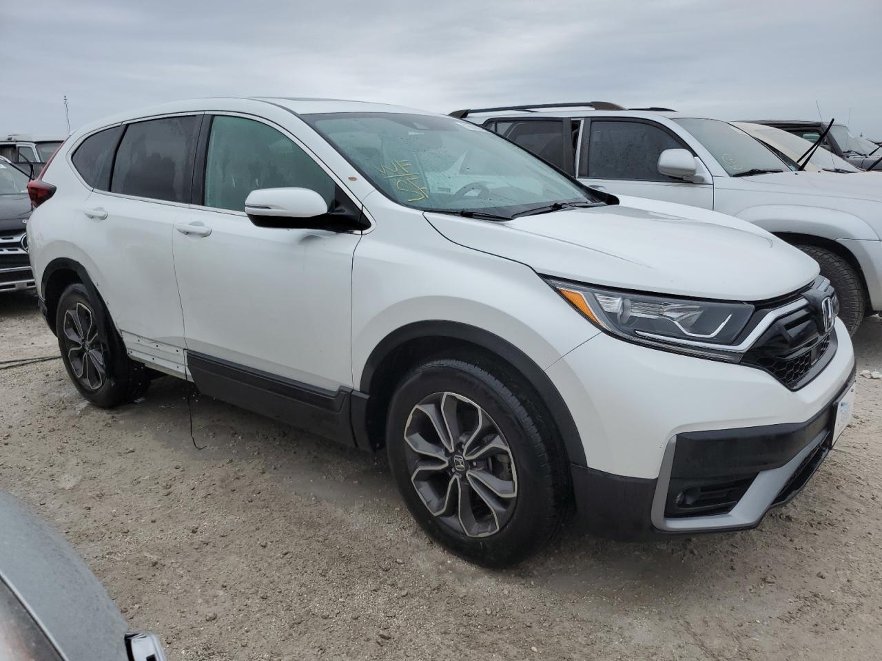 2020 Honda CR-V VIN 2HKRW1H84LH426545 Copart auction photo, water/flood damage thumbnail 4