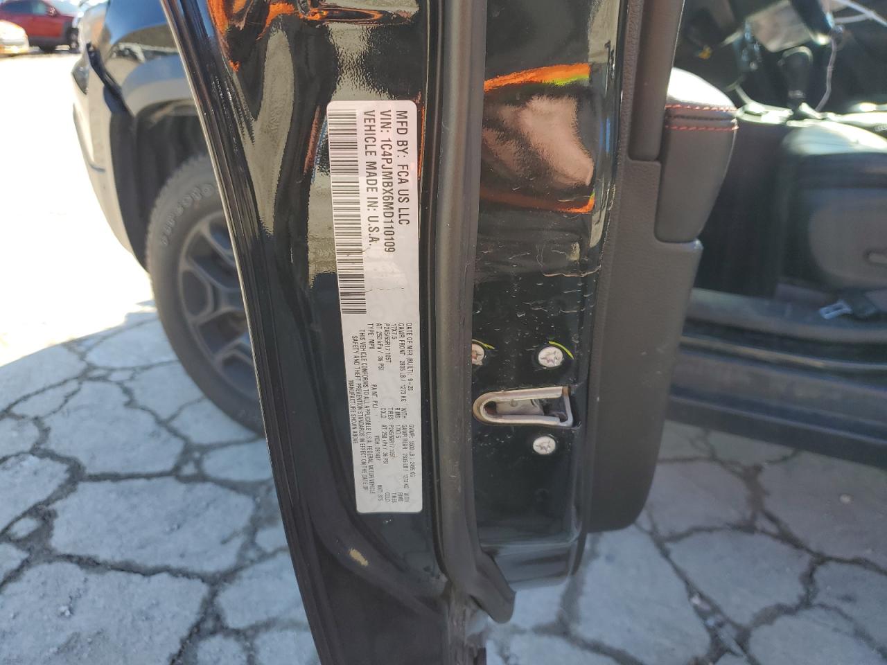 2021 Jeep Cherokee VIN 1C4PJMBX6MD110109 Copart auction photo, front end damage thumbnail 15
