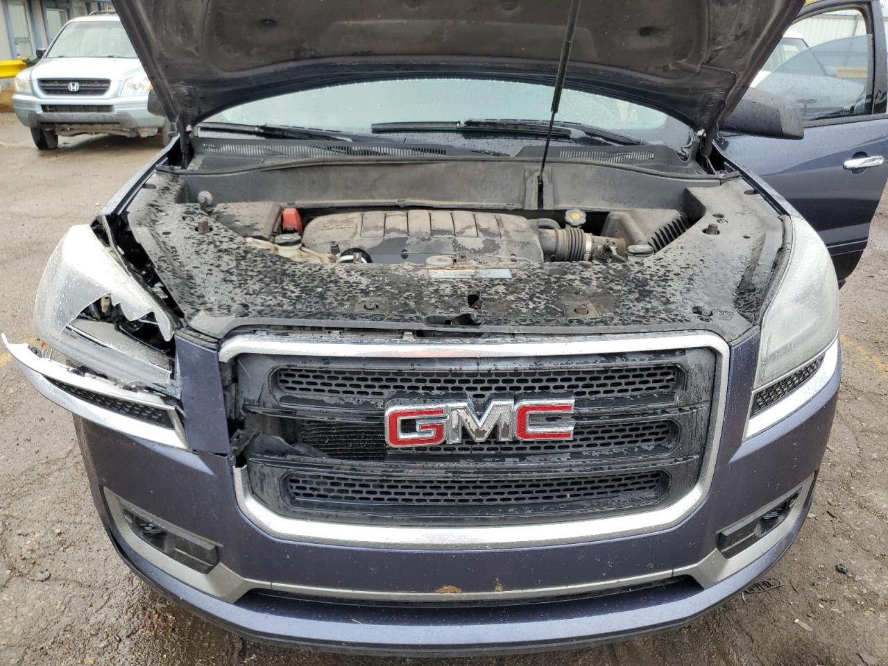 2013 GMC Acadia VIN 1GKKRPKD7DJ175633 Copart auction photo, front end / minor dent/scratches damage thumbnail 13